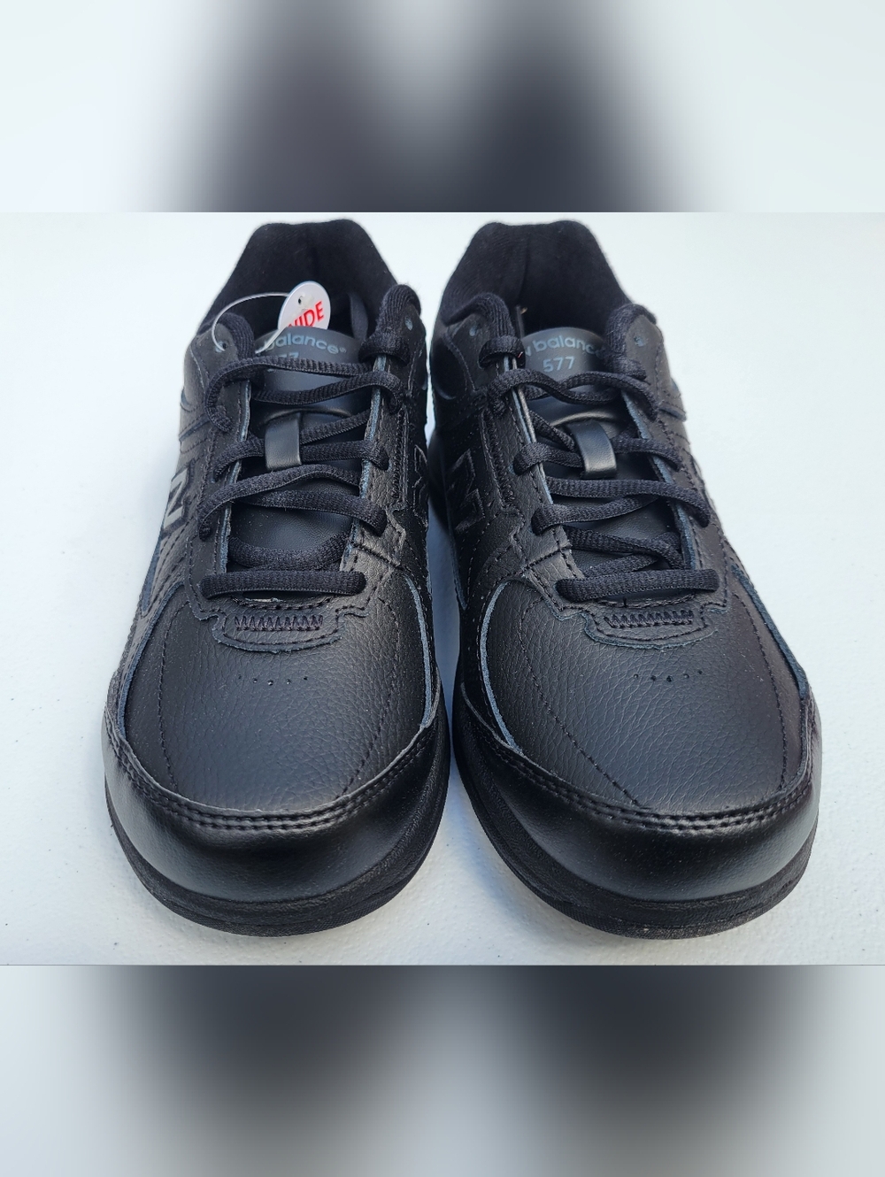 Womens 6.5 Wide. New Balance 577v1 women’s sneakers in black, brand new in box - Picture 5 of 8